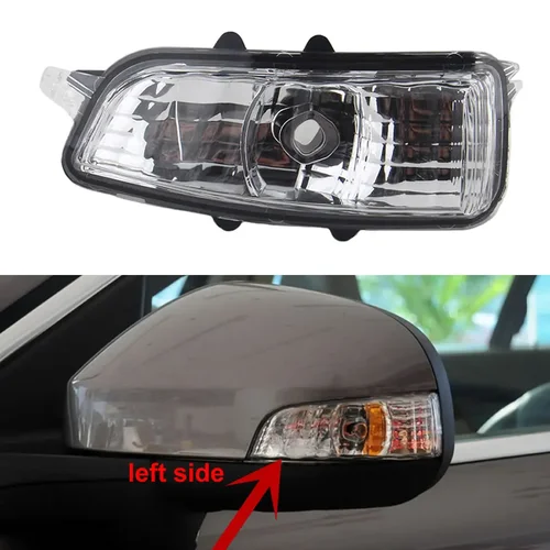 Imagen 1 del producto Para Volvo S80L S80 C70 C30 S40 V40 accesorios de coche espejo retrovisor Exterior luz intermitente lámpara indicadora sin bombilla