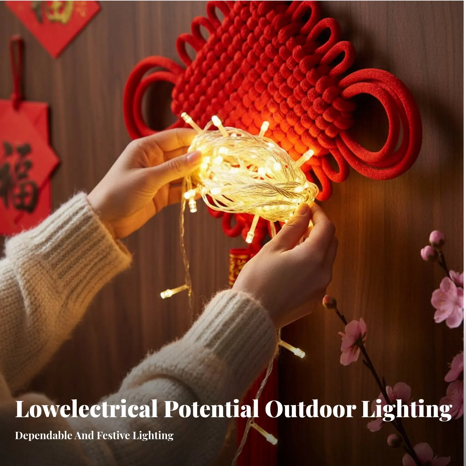 

Светодиодные гирлянды для улицы, водонепроницаемые, 24В, низкое энергопотребление, разноцветные, декоративное освещение для мероприятий, Рождества, Нового года, сада