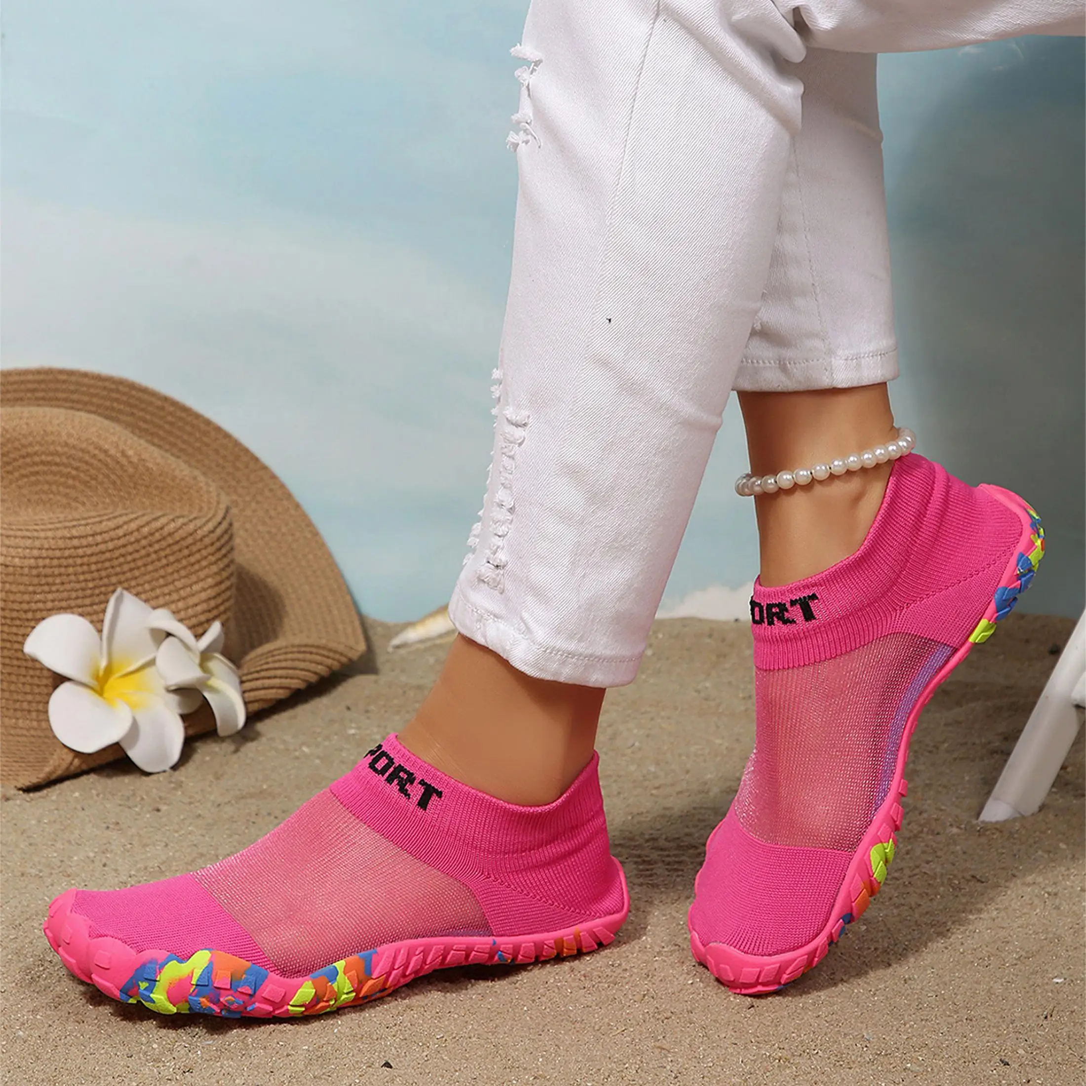 รองเท้ากีฬาทางน้ำแบบสวมสำหรับผ - Aquatic Sports Shoes บทวิจารณ์และราคา