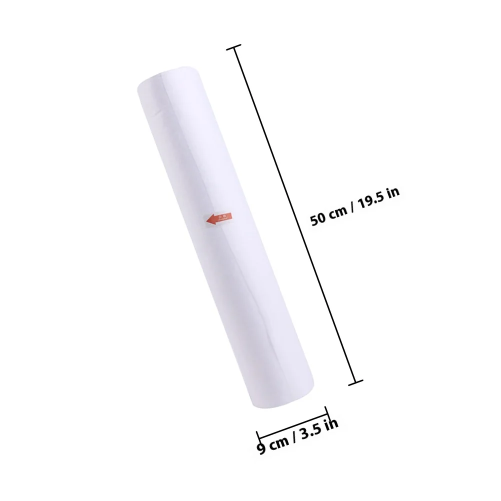 المتاح غير المنسوجة وسادة الحصير مسند الرأس يغطي لينة طوي ل سبا تدليك العناية بالقدم صالون تجميل 1 لفة وسادة الوجه يغطي #5