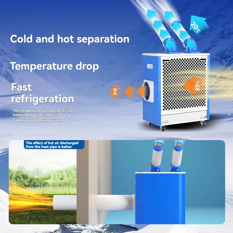 

Кухонный вентилятор охлаждения, портативный кондиционер (не требует установки), промышленный кондиционер, оборудование для холодильных растений