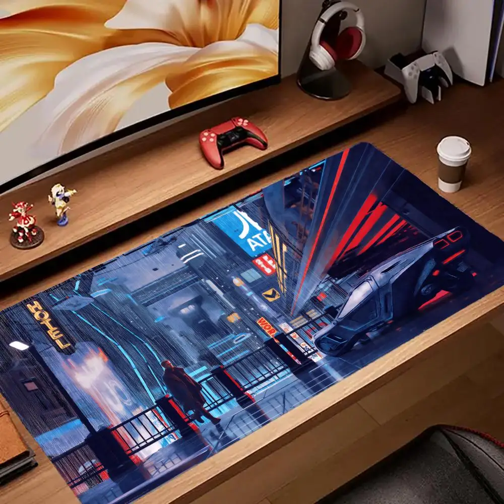 

Blade Runner 2049 Mouse Pad Keyboard Mouse stitch Mouse pad,Desk Mats,Gaming Accessories,PC Parts XXL90x40cm