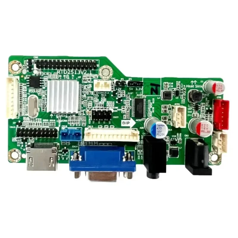 LCD Controller Board Compatible-HDMI VGA Driver Board Universal LCD Panel Digital Signage LVDS Controller Advertising Display