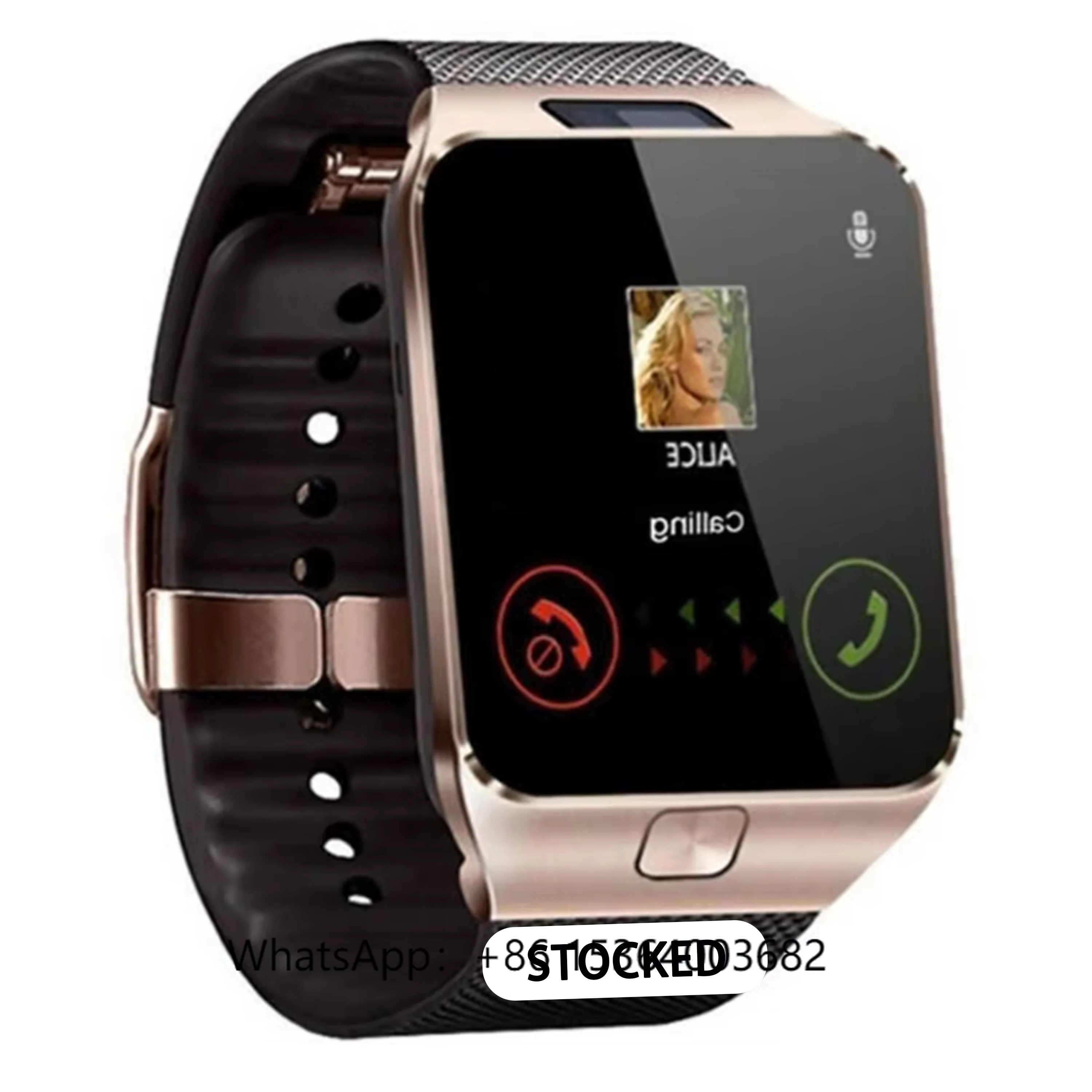 

TJXL-HOT Reloj Inteligente SIM Video Call WiFi Sports Tracking Dz09 Smart Watch With Sim Card Men for Sumsung Android Mobile Pho