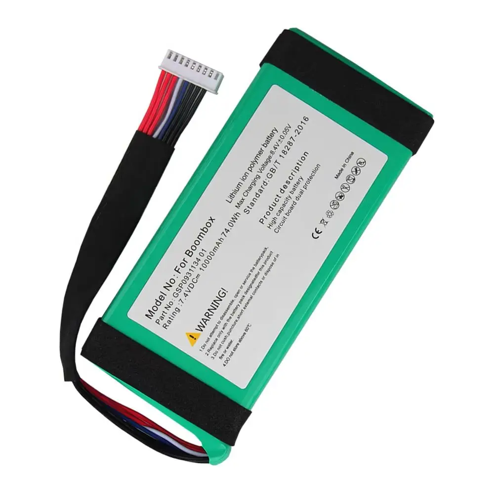 NEW Replacement Battery GSP0931134 01 For JBL BoomBox1 JBL BoomBox 1 Bluetooth Speaker 10000mAh