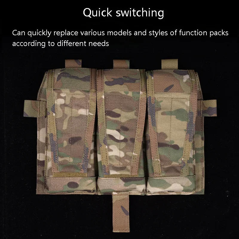 Tactical Front Panel Placard Conversion Adapter Quick Change Flaps Accessories Crye Vest AVS JPC AVS SPC Plate Carrier