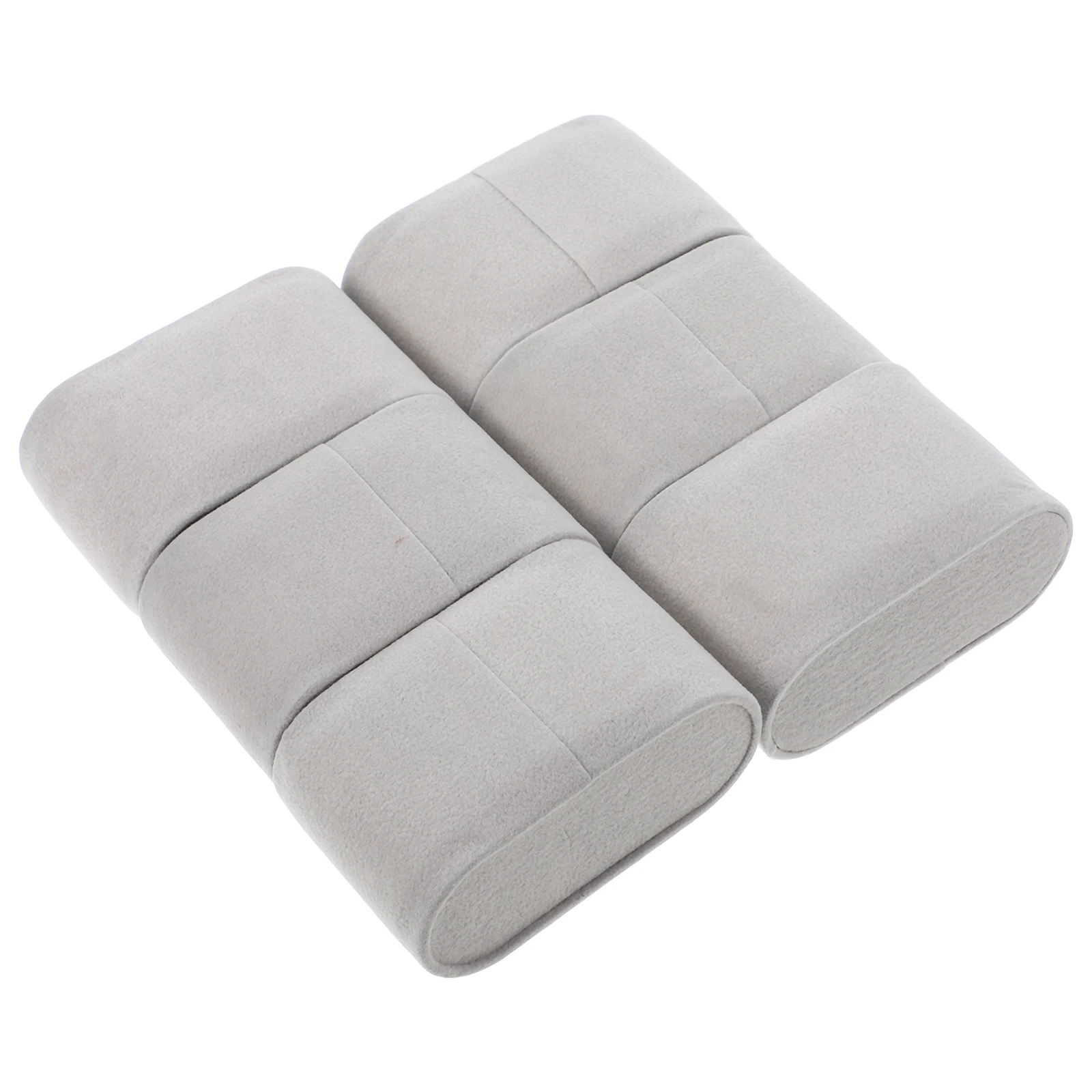 

6 шт. подушек для хранения часов, мини-подушечек для ювелирных изделий, браслетов, часов, устойчивых к царапинам, компактных и экономящих место