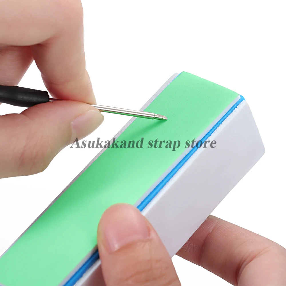 1/2/4pcs Watch Cleaner Rod 4 Sides Mesh Polishing Files Wrist Watch Parts Clean Polish Tool Rod for Watchmaker Accessories Tools