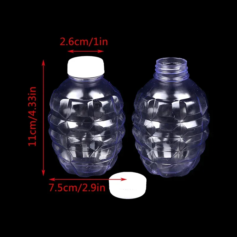 4 Pcs Water Bead Accessories for Gun Water Gun Bead Subpackage Bottle Plastic Hopper Pineapple Bottle