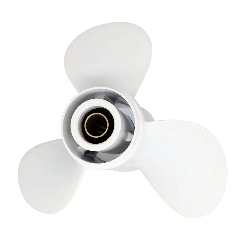 Outboard Motor Propeller Aluminum Alloy Yacht Three-Blade Marine Blade