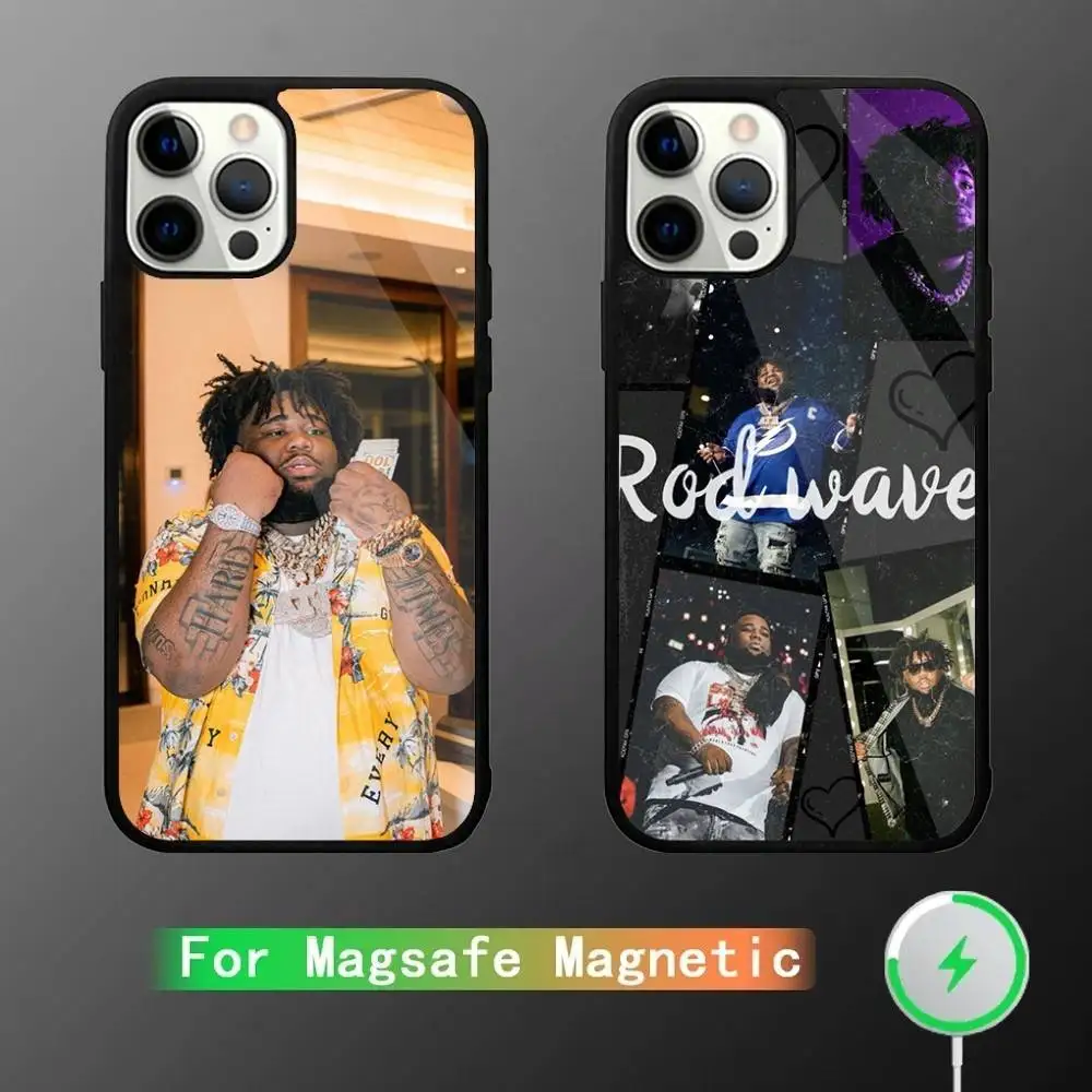 

25 R-Rod W-Wave Phone Case For iPhone 17,16,15,14,13,12,11,Pro,Max,Plus,Mini,SE4,E Magnetic Magsafe Wireless Charging