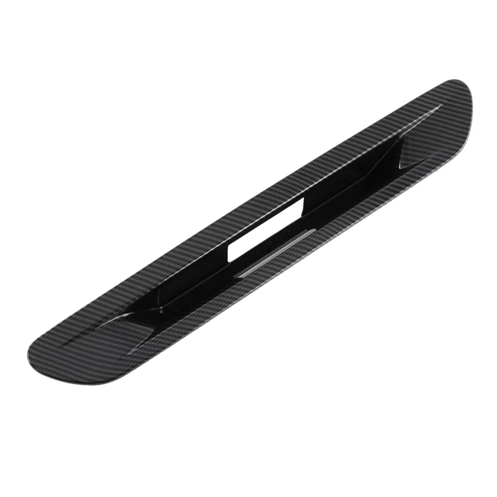 

Углеродное волокно, задний багажник автомобиля, дверная ручка, чаша, защелка, накладка для Kia Carnival KA4 2020 2021 2022