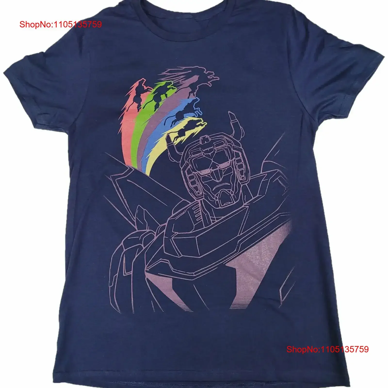 VOLTRON LEGENDARY DEFENDER OF THE UNIVERSE LOOT CRATE CAMISETA PARA HOMBRE vintage Lavado Elegante streetwear Casual Cómodo