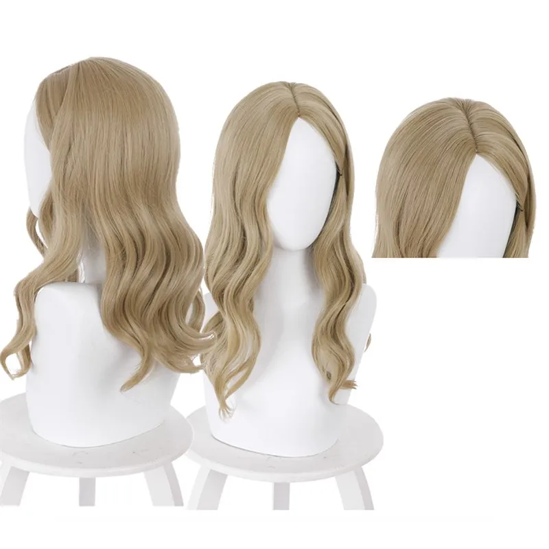 Bela Cosplay Wig Evil Village Fantasy Heat Resistant Synthetic Hair Carnival Adult Halloween Costume Accessories Party Props