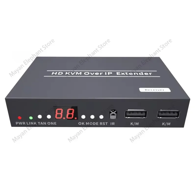 150m H.264 HDMI-compatible Over IP Extender Cat5e Cat 6 Ethernet 1080P Support IR RS232 POE