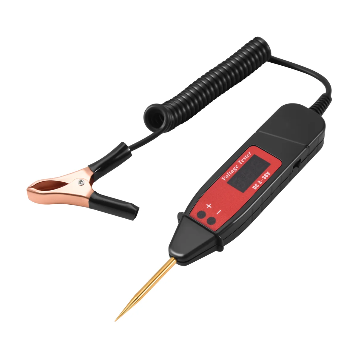 Universal 5-36V Car Digital Lcd Voltage Test Pen Professional Car Tester Pencil Detector With Led Light Car Diagnostic Tool