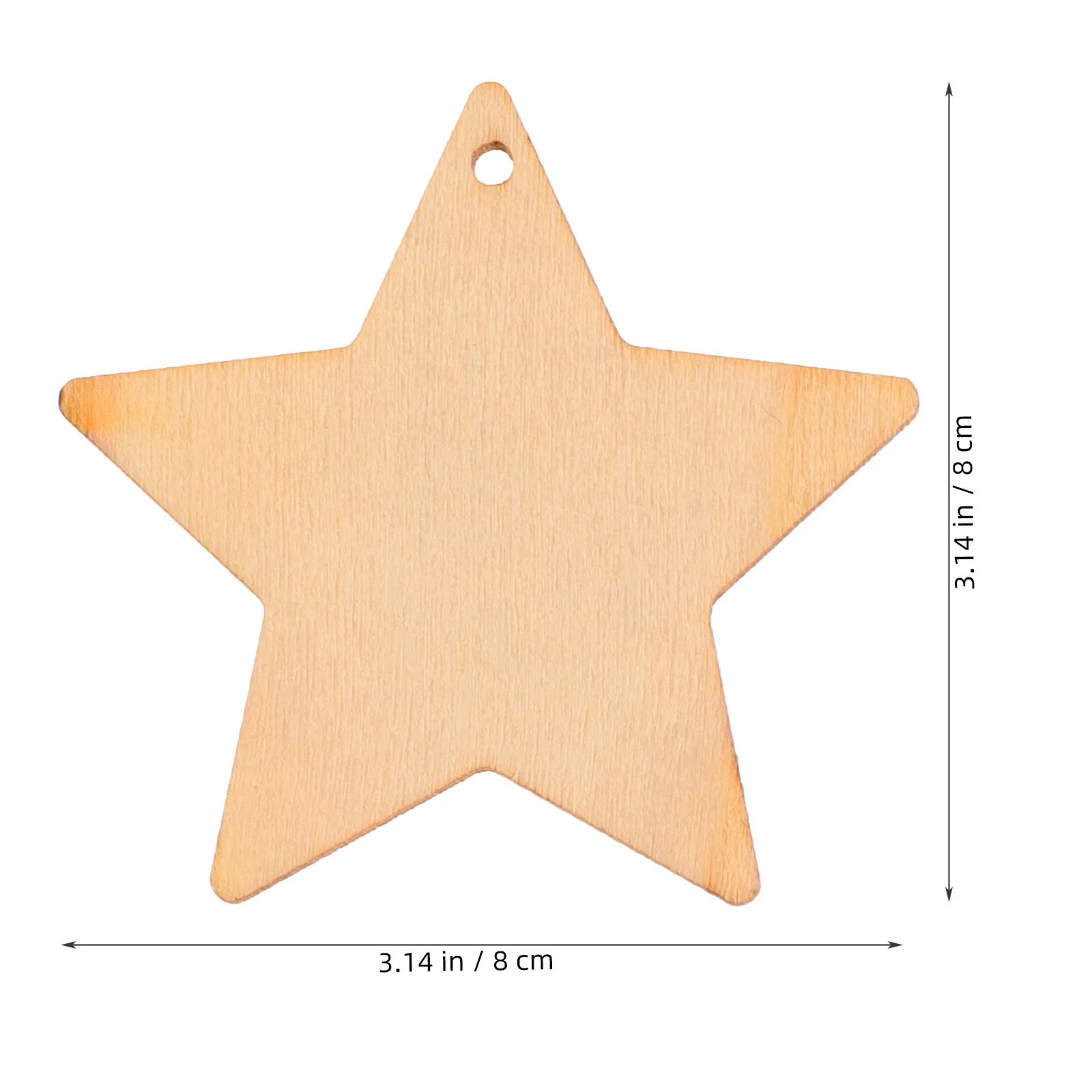 50 مجموعة خشبية ستار القواطع شرائح الخشب لم تنته Diy بها بنفسك الحرف ديكور المنزل ديكور الحفلات النبات التسمية المعلقات لوازم الحرفية #4