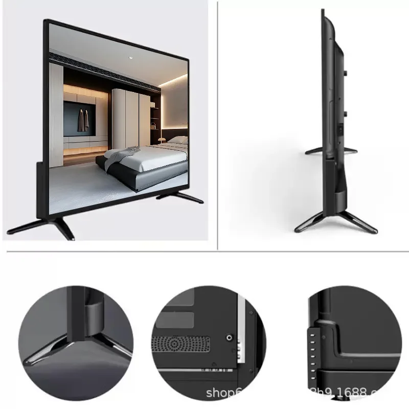 تلفزيون LCD 50/55/65/75/85/100 بوصة شبكة ذكية عالية الوضوح واي فاي للمنزل