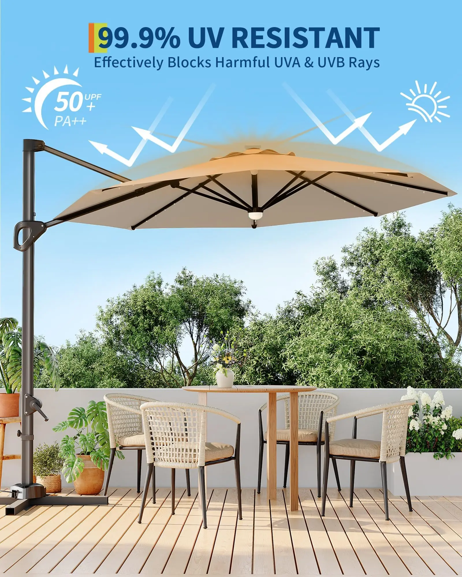 Thumbnail 2 - #8 Cantilever Garden Umbrellas Comparison Guide