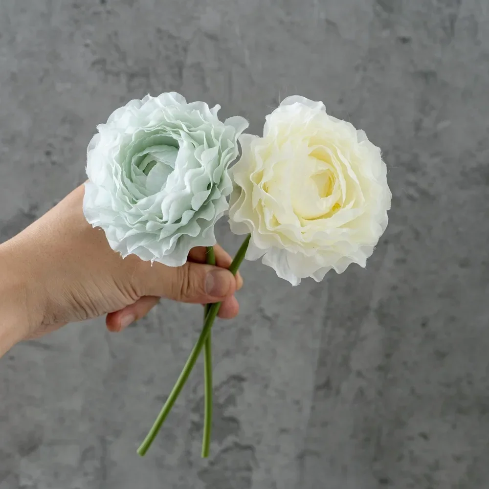 24.5CM Land Lotus Artificial Flower Wedding Decoration Interior Decoration Small Fresh Flower Arrangement Materials