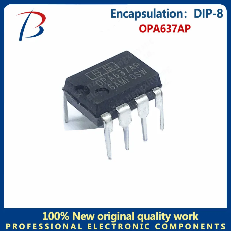 

5pcs OPA637AP Silkscreen OPA637AP In-line DIP-8 buffer amplifier