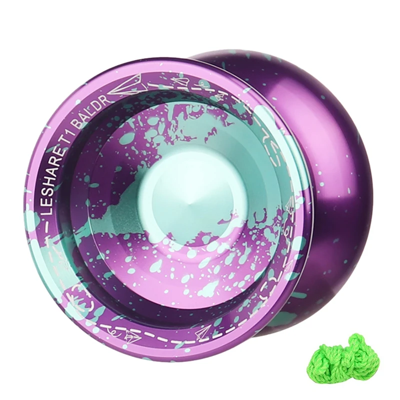 T1 BALDR Unresponsive Yoyo Competitive Yo-Yo,Alloy Yoyo For Beginners,Easy Practise Tricks,With Strings