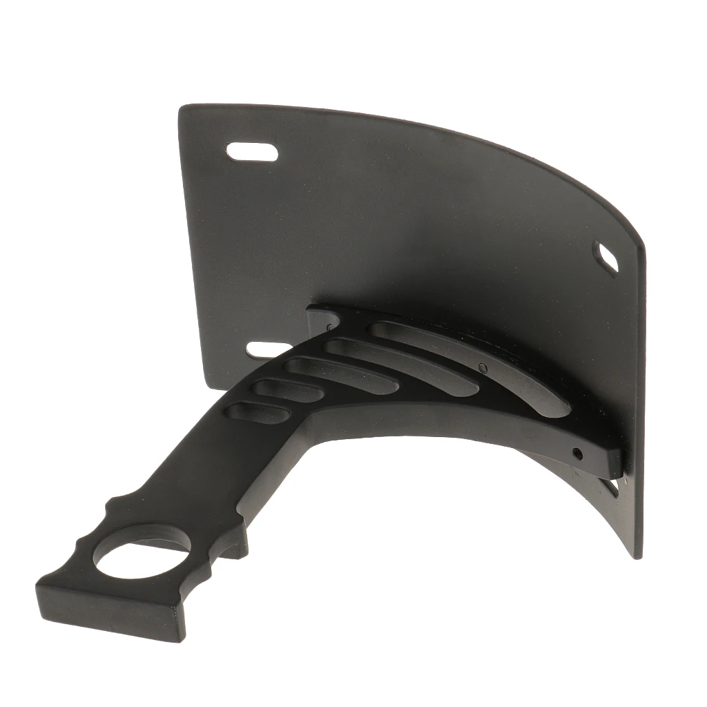 Vertical Curved License Plate Holder Carbon Steel Motorcycle Bracket Frame for Suzuki M109R Custom Accessory view 3