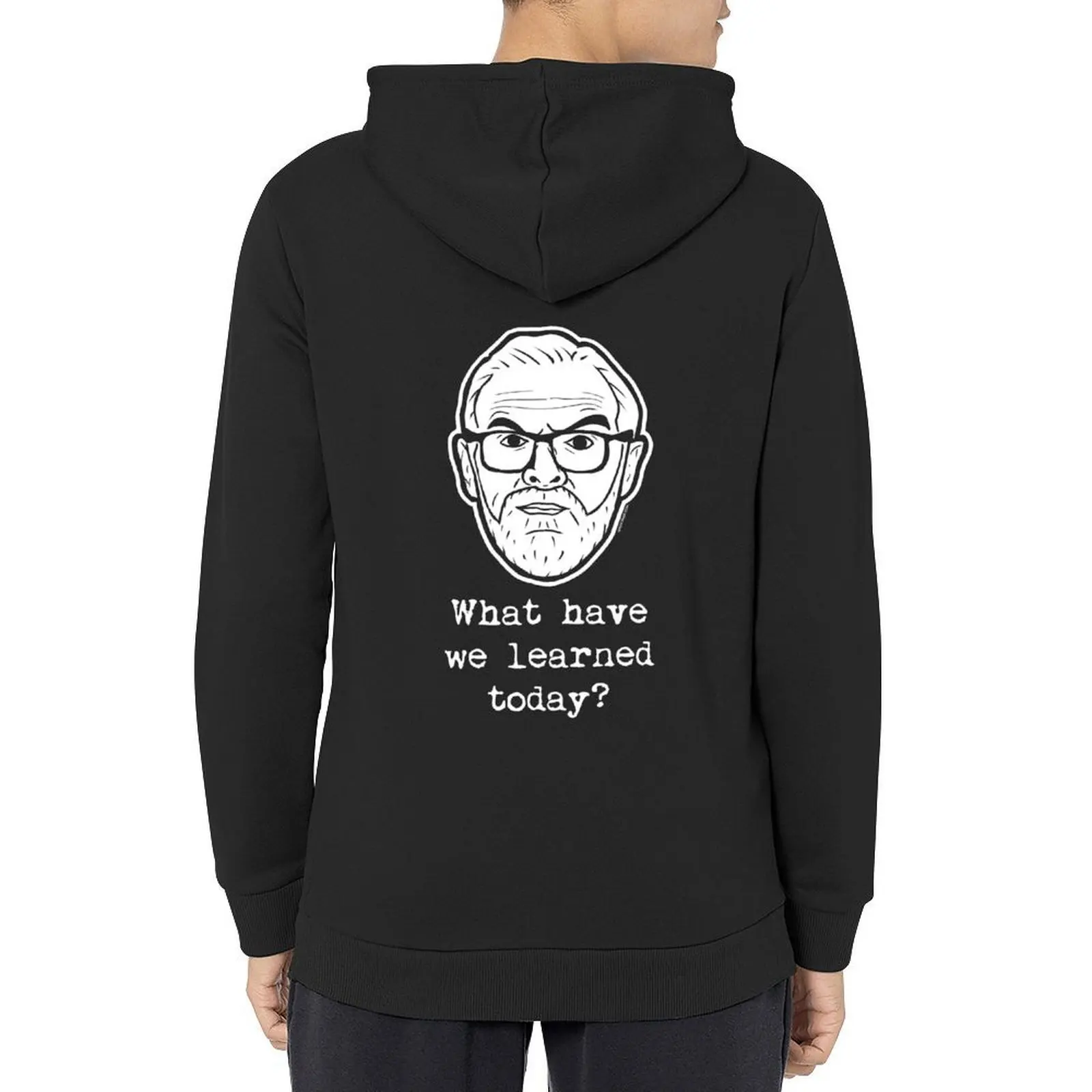 

Taskmaster - What have we learned today - Greg Davies Hoodie graphic t shirts men autumn men's hoodies