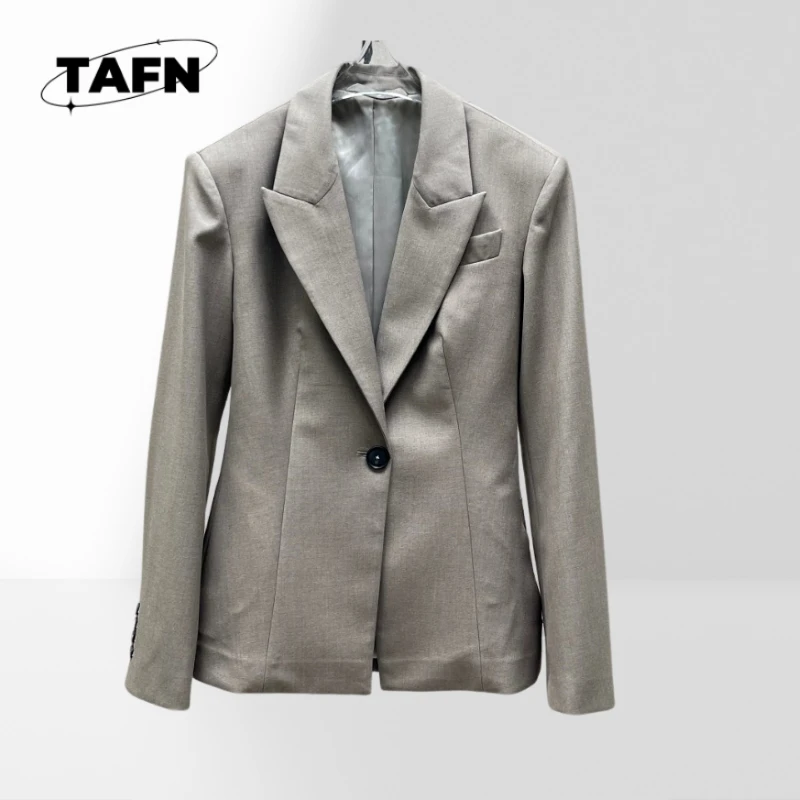 

Suit Jacket Retro Europe and America Simple Trendy and Comfortable Slim Fit Suit for Men Workwear Jacket AE0422