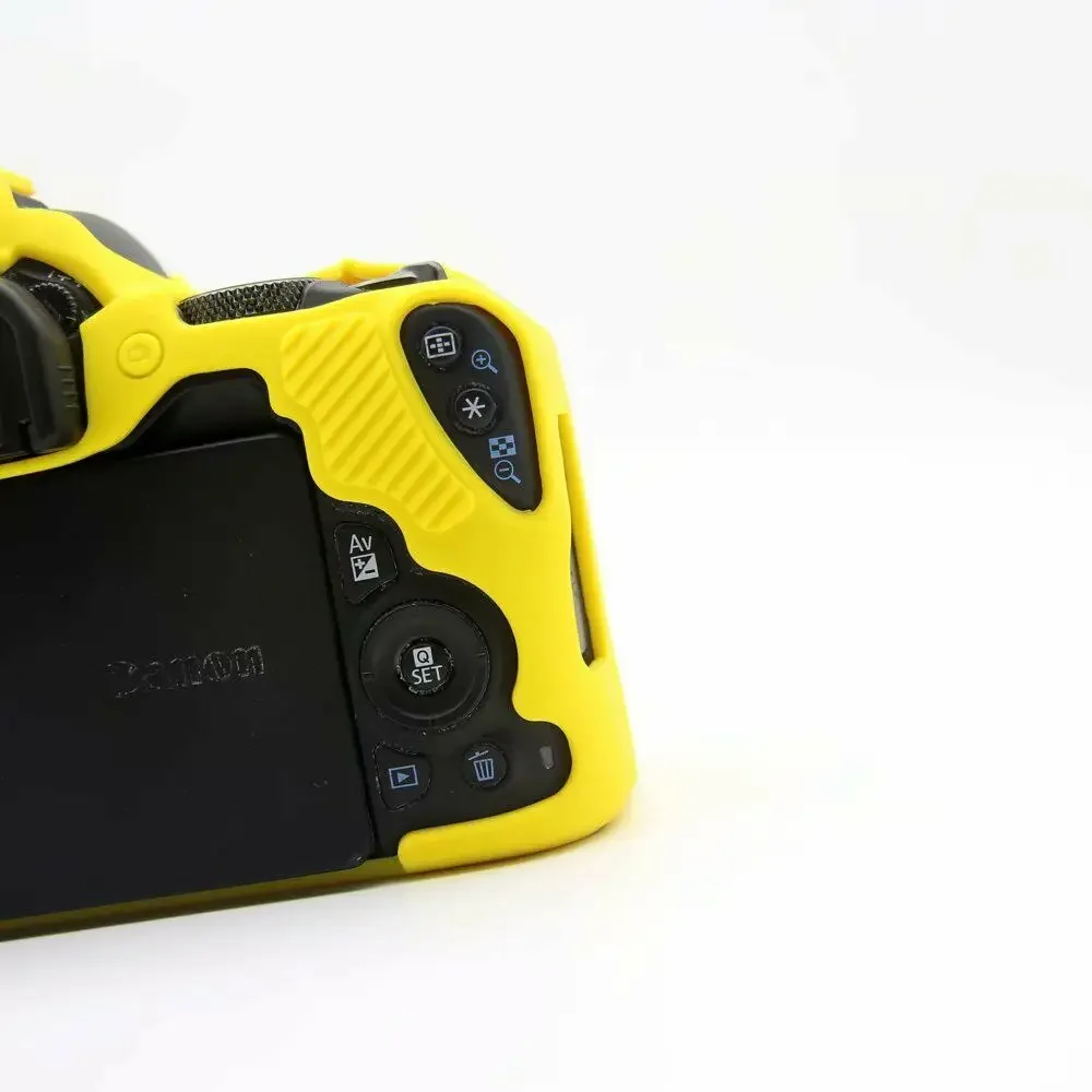 Силиконовый защитный чехол для камеры Canon EOS 200D 200D II 200D Mark II Rebel SL2 Kiss X9 DSLR Camera Soft Skin Bag