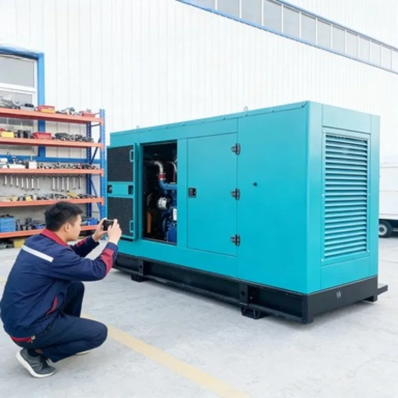 Intelligent Power Generator Set 800-3000kVA Industrial Prime Power Silent Diesel with Full Spare Parts and AVR Stabilizer