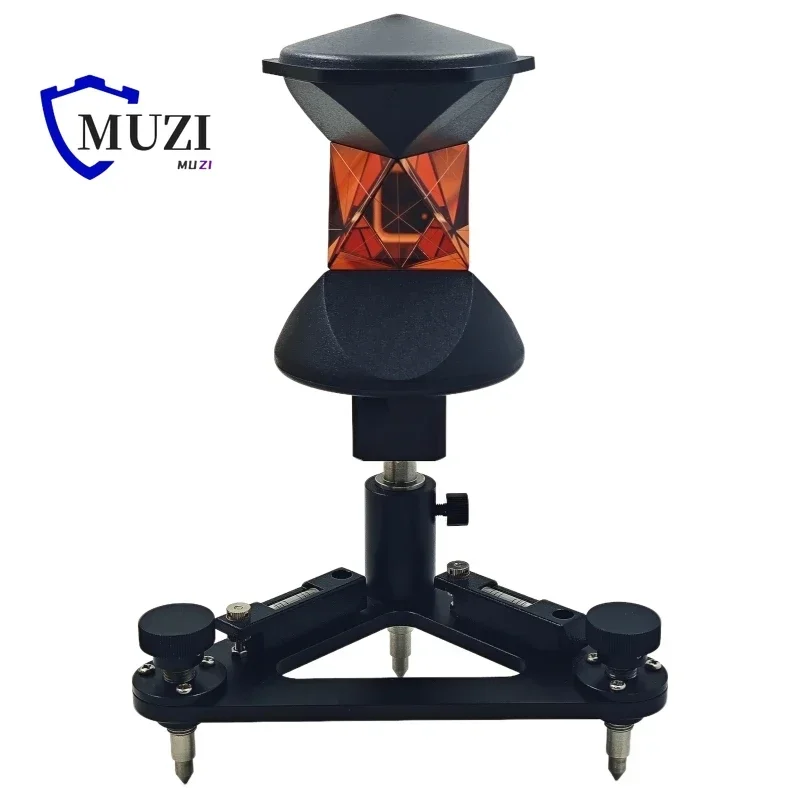 360 Degree Reflective Prism GRZ4 Prism + Tribrach for Leica ATR Total-station Prism Topography Reflector Surveying Accessory