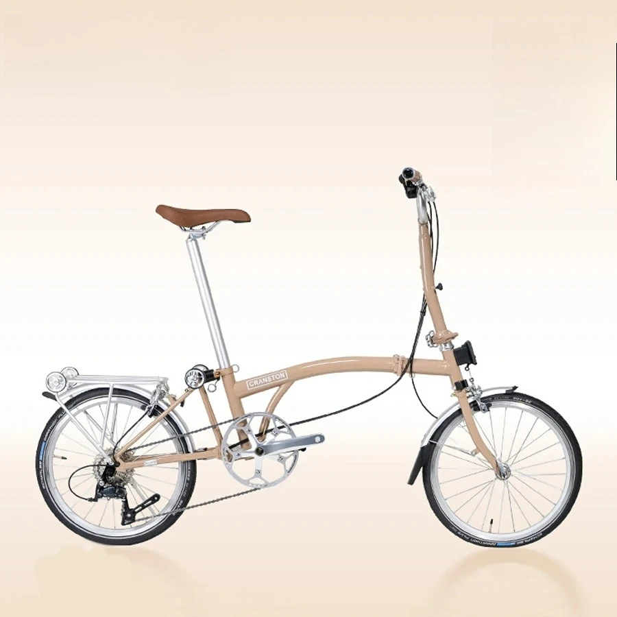 Fold Folding Bike 16 Inch 9 Speed Dual V-Brake Portable Frame 16 Inch