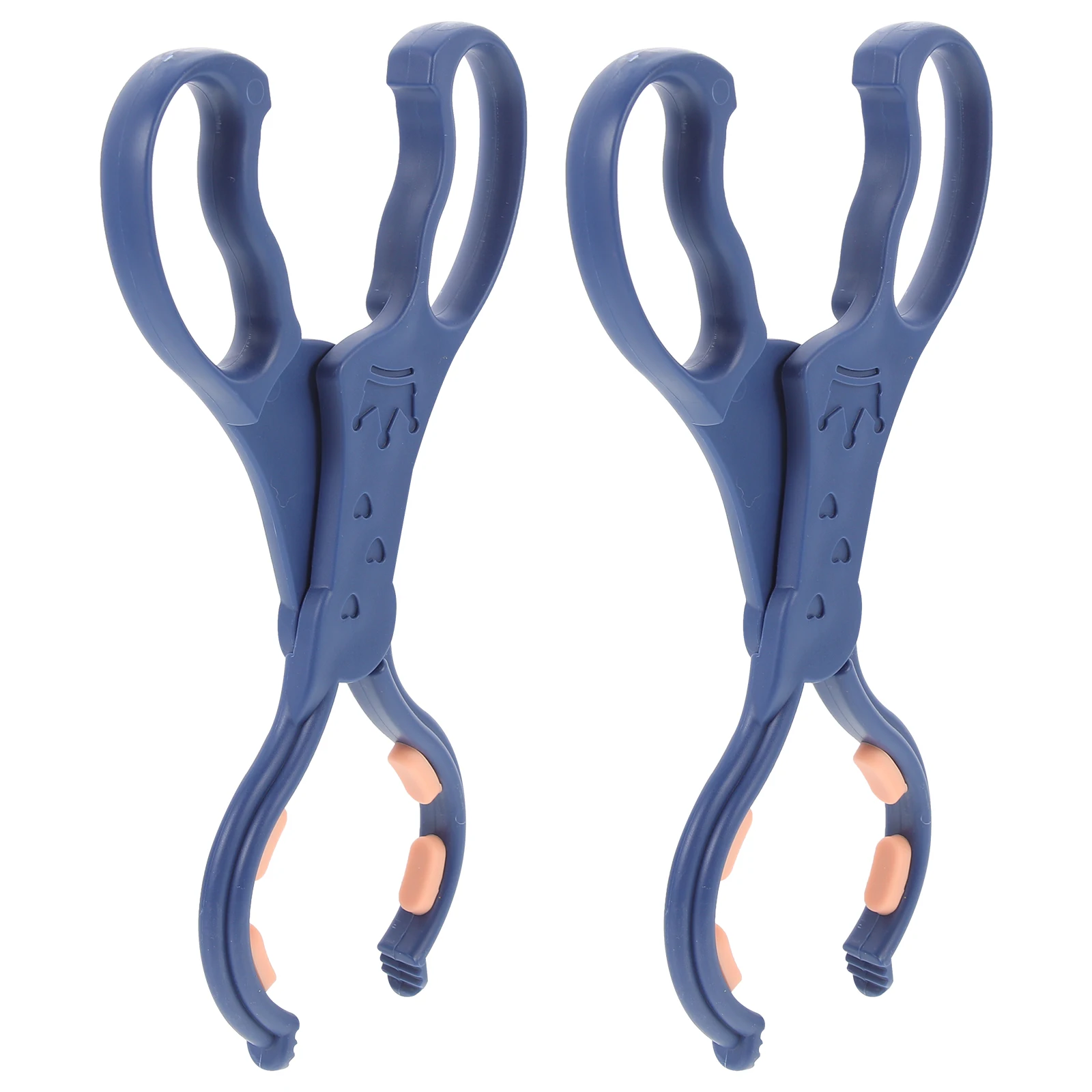 

2pcs Baby Bottle Tong Anti-slip Scald-proof Design Clamp Feeding Bottles Pacifiers Easy Cleaning Durable Lightweight Home Use