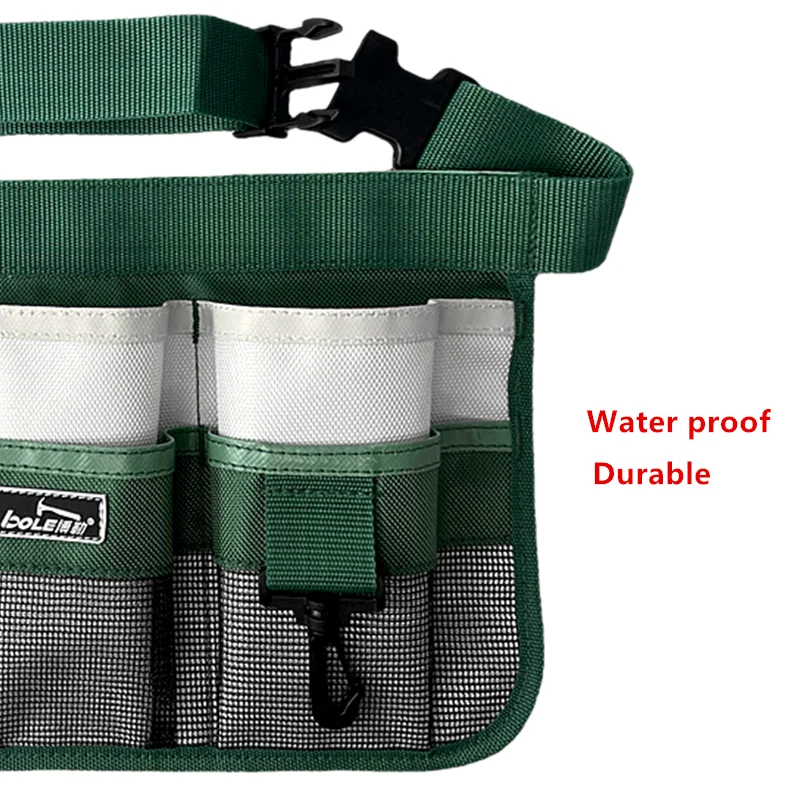 BOLE-Bolsa de trabajo para exteriores, tela Oxford 1680D, impermeable, resistente al desgaste, para jardín y flores