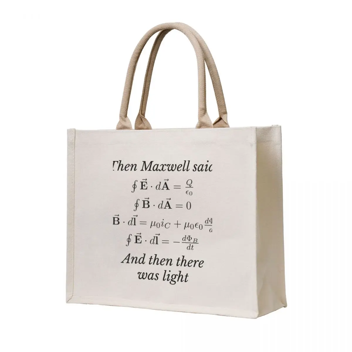 

maxwells equations Tote Bag Shopper handbag Canvas bag Portable shopping bag bags luxury women