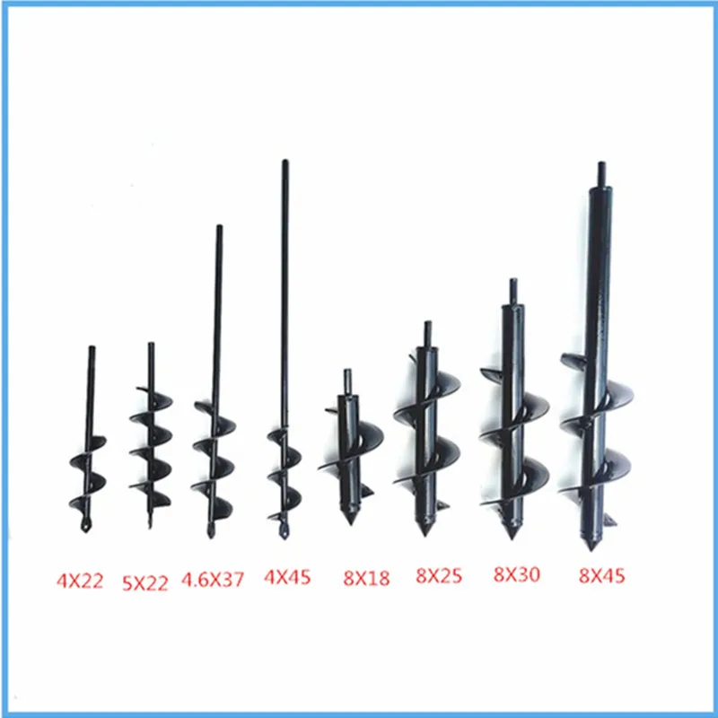 Imagem -02 - Spiral Alloy Ground Broca Haste Curta Adequado para Plantação de Jardim Flores e Plantas Cavando Buraco Solo Solto