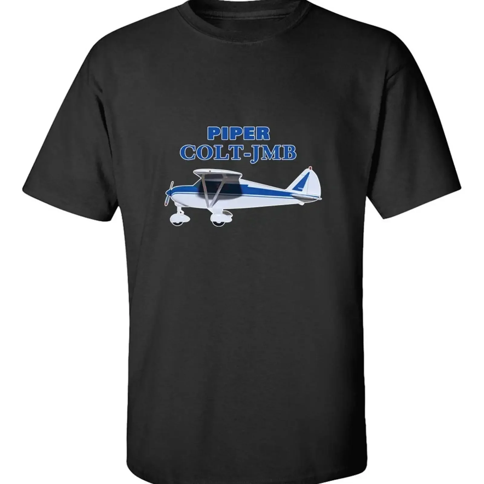 Camiseta Piper Colt JME Flugzeug para pilotos e entusiastas de aeronaves, presente vintage, roupas de grife lavadas, confortáveis para homens.