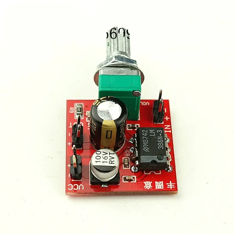 SOTAMIA LM386 amplificatore di potenza scheda Audio amplificatore Audio Mono 0.5W Mini amplificatore altoparlante Home Sound Theater fai da te