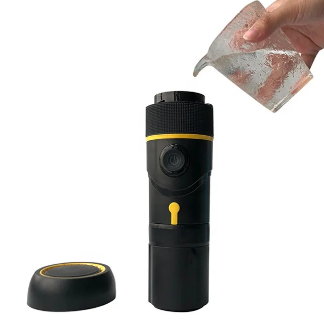 Outdoor Travel Camping Coffee Machine Heating Water Portable  Electronic Mini Espresso Coffee Maker