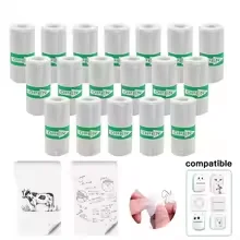5/10/20/30 Rolls Mini Self-Adhesive Printer Sticker Paper for Photo Checklist Notes Refill Pocket Photo Printing Label 57*25MM