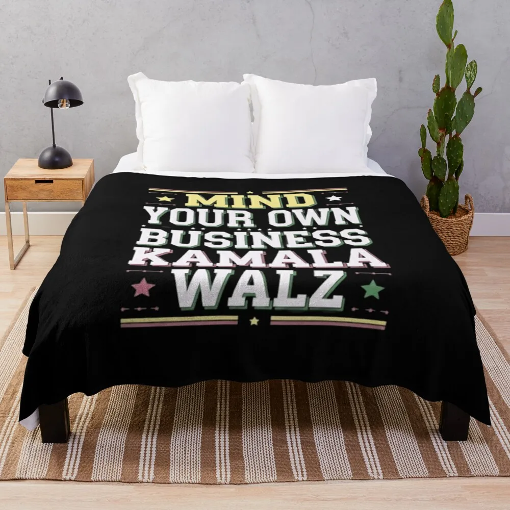 

Mind your own damn business . Throw Blanket valentine gift ideas Multi-Purpose Blankets