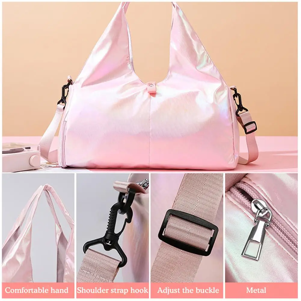 Gym Fitness Handbags For Women Men Dry Wet Separation High Capacity Yoga Mat Bag Portable Waterproof Outdoor Sport Travel Bag