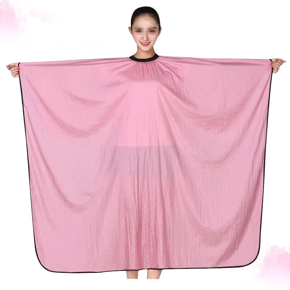 

Водонепроницаемый плащ для парикмахерской, накидка для стрижки, окрашивающая накидка для парикмахерской, легкий материал, легко для парикмахера