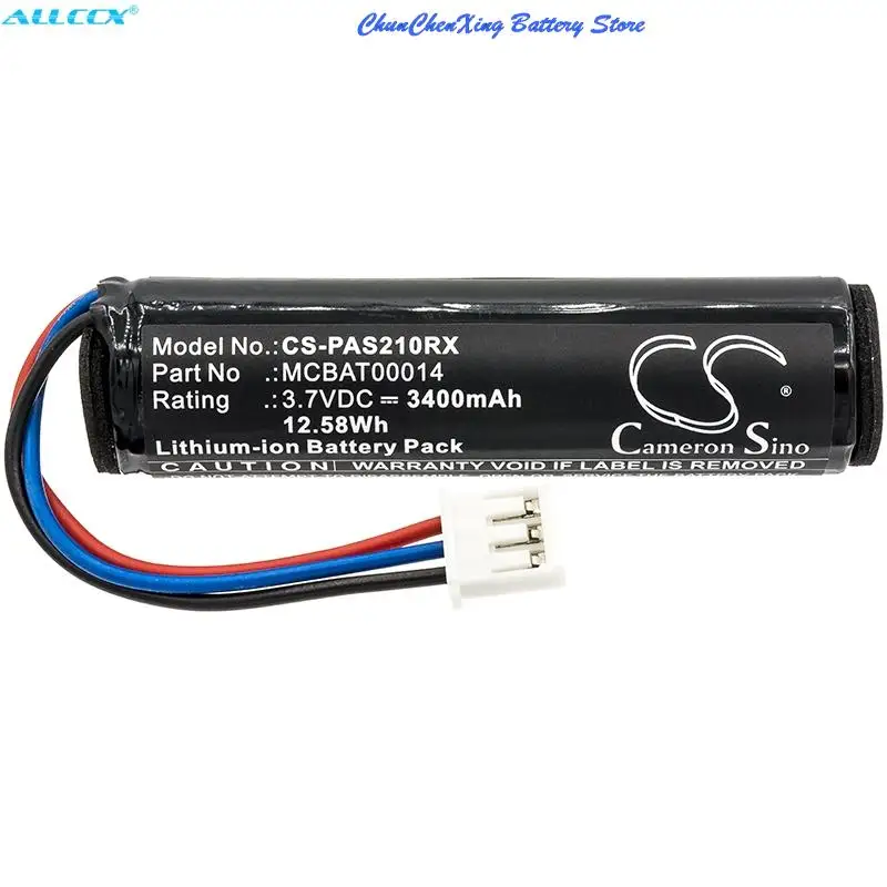 Cameron Sino 3400mAh Battery for Parrot Bebop 2 Skycontroller 2 P2, please check with your original battery first, this is 3.7V