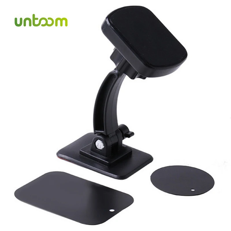 Untoom Magnetyczny uchwyt samochodowy na telefon Samochodowa deska rozdzielcza Stojak na telefon komórkowy Podpórka dla iPhone Xiaomi Samsung Magnetyczny uchwyt na telefon w samochodzie