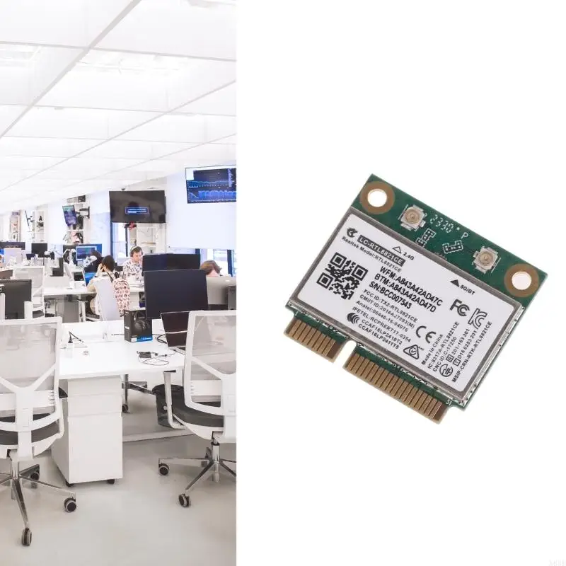 N84B High Speed ​​RTL8821CE WiFi Networks Card Mini PCIe WiFi Адаптер 2,4 ГГц/5 ГГц