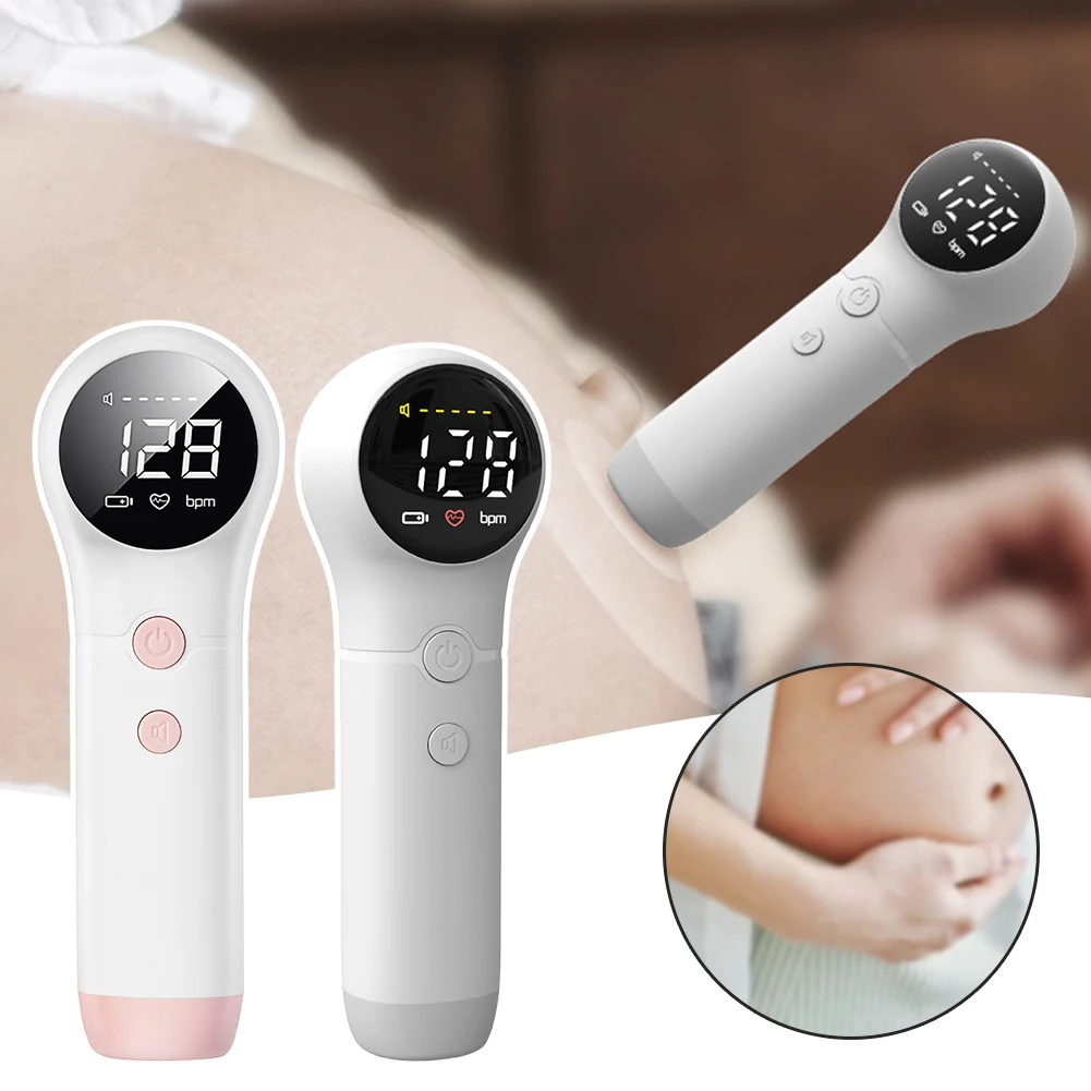 スマート胎児検出ツール検出器-25mhz-スマート胎児心拍モニター-妊婦用胎児心拍トラッカー