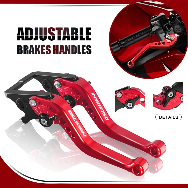 

2024 NEW Brake Lever For NSS750 NSS350 2021 2022 2023 2024 Motorcycle Adjustable CNC Brake Clutch Handle Lever nss750 nss350