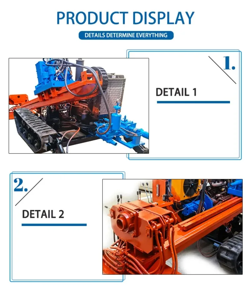 Three-wings bit Core drilling machine core sampling drilling machine